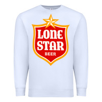 White lone star beer Premium Sweatshirt - artisFamous