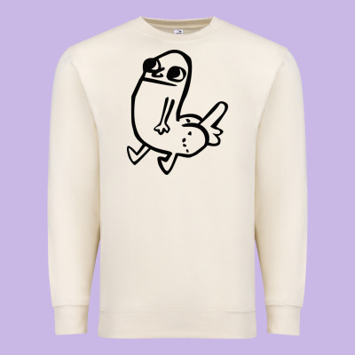 Dickbutt Premium Sweatshirt Designed By Artisfamous