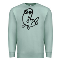 Seafoam Dickbutt Premium Sweatshirt - artisFamous