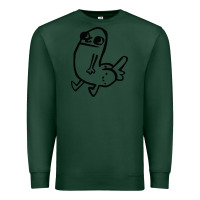 Sports Green Dickbutt Premium Sweatshirt - artisFamous
