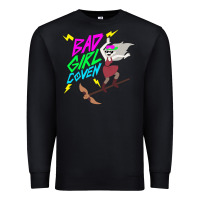 Black BAD GIRL COVEN - THE OWL HOUSE Premium Sweatshirt - artisFamous