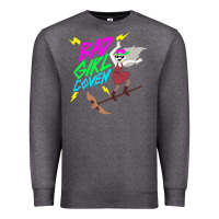 Charcoal Heather BAD GIRL COVEN - THE OWL HOUSE Premium Sweatshirt - artisFamous