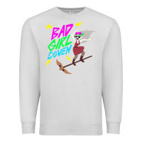Dove Grey BAD GIRL COVEN - THE OWL HOUSE Premium Sweatshirt - artisFamous