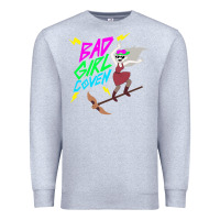 Heather Grey BAD GIRL COVEN - THE OWL HOUSE Premium Sweatshirt - artisFamous