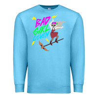 Ocean Blue BAD GIRL COVEN - THE OWL HOUSE Premium Sweatshirt - artisFamous