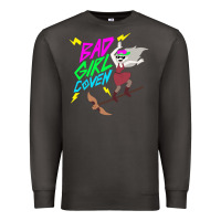 Smoke BAD GIRL COVEN - THE OWL HOUSE Premium Sweatshirt - artisFamous