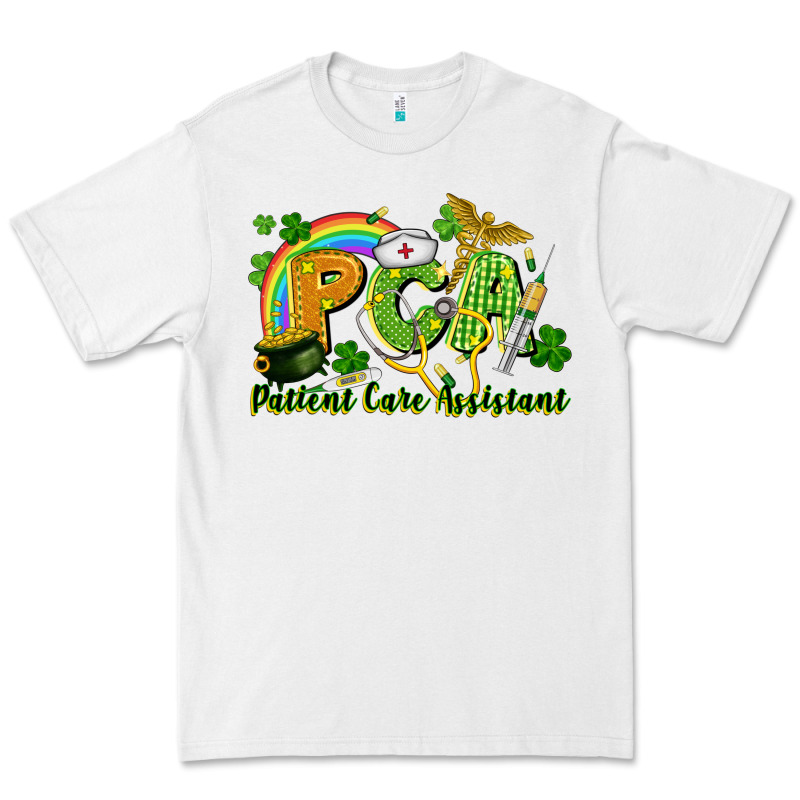 Pca Patient Care Assistant St. Patrick's Day Premium Tee by CowGirlArtShop | Teevron