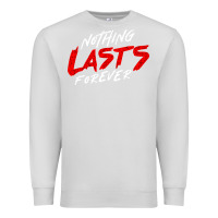 Dove Grey Nothing lasts forever Premium Sweatshirt - artisFamous