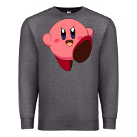 Charcoal Heather Kirby's Adventure Premium Sweatshirt - artisFamous