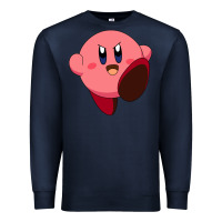 Navy Kirby's Adventure Premium Sweatshirt - artisFamous
