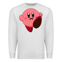 Oatmeal Heather Kirby's Adventure Premium Sweatshirt - artisFamous