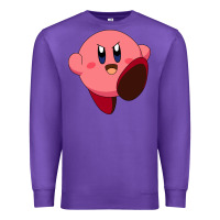 Purple Kirby's Adventure Premium Sweatshirt - artisFamous