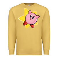 Antique Gold Kirby's Adventure Premium Sweatshirt - artisFamous