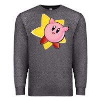 Charcoal Heather Kirby's Adventure Premium Sweatshirt - artisFamous