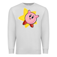 Dove Grey Kirby's Adventure Premium Sweatshirt - artisFamous