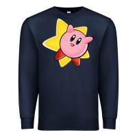 Navy Kirby's Adventure Premium Sweatshirt - artisFamous