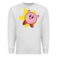 Oatmeal Heather Kirby's Adventure Premium Sweatshirt - artisFamous