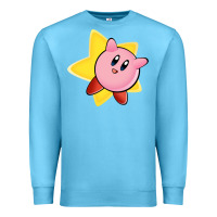 Ocean Blue Kirby's Adventure Premium Sweatshirt - artisFamous