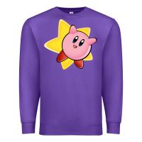 Purple Kirby's Adventure Premium Sweatshirt - artisFamous