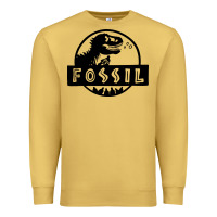 Antique Gold fossil dinosaur  wild life Premium Sweatshirt - artisFamous