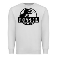 Dove Grey fossil dinosaur  wild life Premium Sweatshirt - artisFamous
