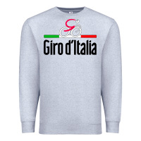 Heather Grey giro d'italia Premium Sweatshirt - artisFamous