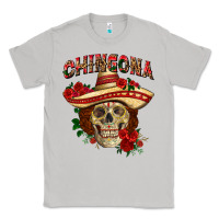 Moon Dust Chingona with roses Mexico Classic Tee - HowdyJamesFarm