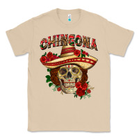 Mushroom Chingona with roses Mexico Classic Tee - HowdyJamesFarm