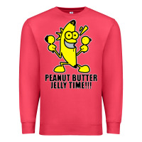 Cardinal peanut butter jelly time banana Premium Sweatshirt - artisFamous