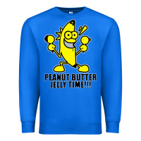 True Royal peanut butter jelly time banana Premium Sweatshirt - artisFamous