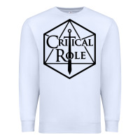 White critical role Premium Sweatshirt - artisFamous