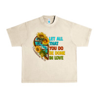 Sandshell let all that you do be done in love Urban Heavy Tee - BundleAndBundleShop