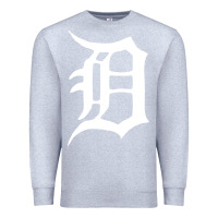 Heather Grey detroit Premium Sweatshirt - artisFamous