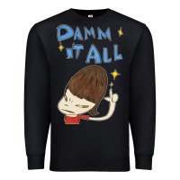 Black Damm It All Premium Sweatshirt - artisFamous