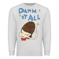 Dove Grey Damm It All Premium Sweatshirt - artisFamous