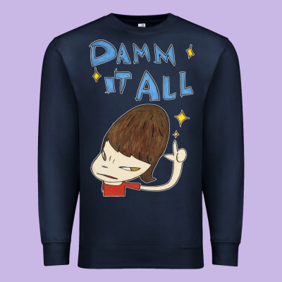 Damm It All Premium Sweatshirt Designed By Artisfamous