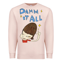 Pale Pink Damm It All Premium Sweatshirt - artisFamous