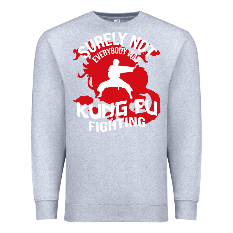 Surely Not Everybody Was Kung Fu Fighting Premium Sweatshirt by artisFamous | Teevron