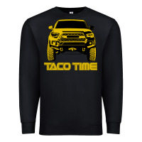 Black taco time Premium Sweatshirt - artisFamous