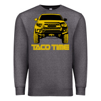 Charcoal Heather taco time Premium Sweatshirt - artisFamous