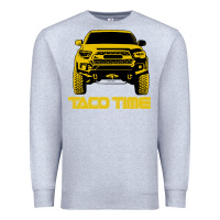 Heather Grey taco time Premium Sweatshirt - artisFamous