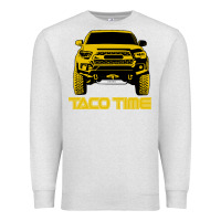 Oatmeal Heather taco time Premium Sweatshirt - artisFamous