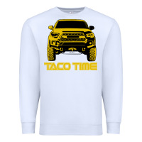 White taco time Premium Sweatshirt - artisFamous