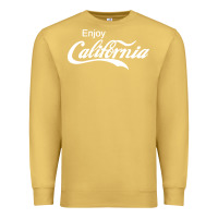 Antique Gold enjoy california Premium Sweatshirt - artisFamous