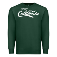 Sports Green enjoy california Premium Sweatshirt - artisFamous