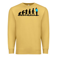 Antique Gold evolution spock Premium Sweatshirt - artisFamous