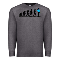 Charcoal Heather evolution spock Premium Sweatshirt - artisFamous
