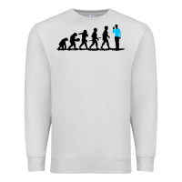 Dove Grey evolution spock Premium Sweatshirt - artisFamous