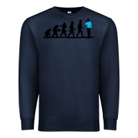 Navy evolution spock Premium Sweatshirt - artisFamous