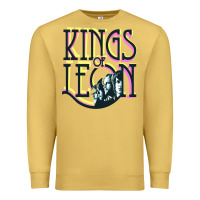 Antique Gold kings of leon Premium Sweatshirt - artisFamous